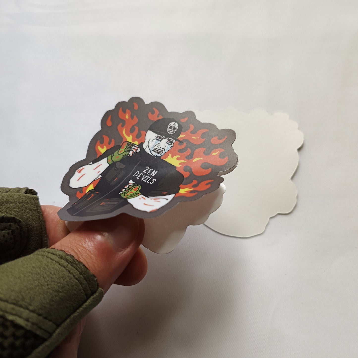 The Warcore Wojak Stickers