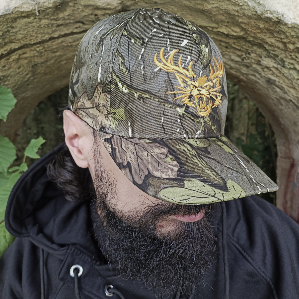 The Hunter Camo Cat Cap