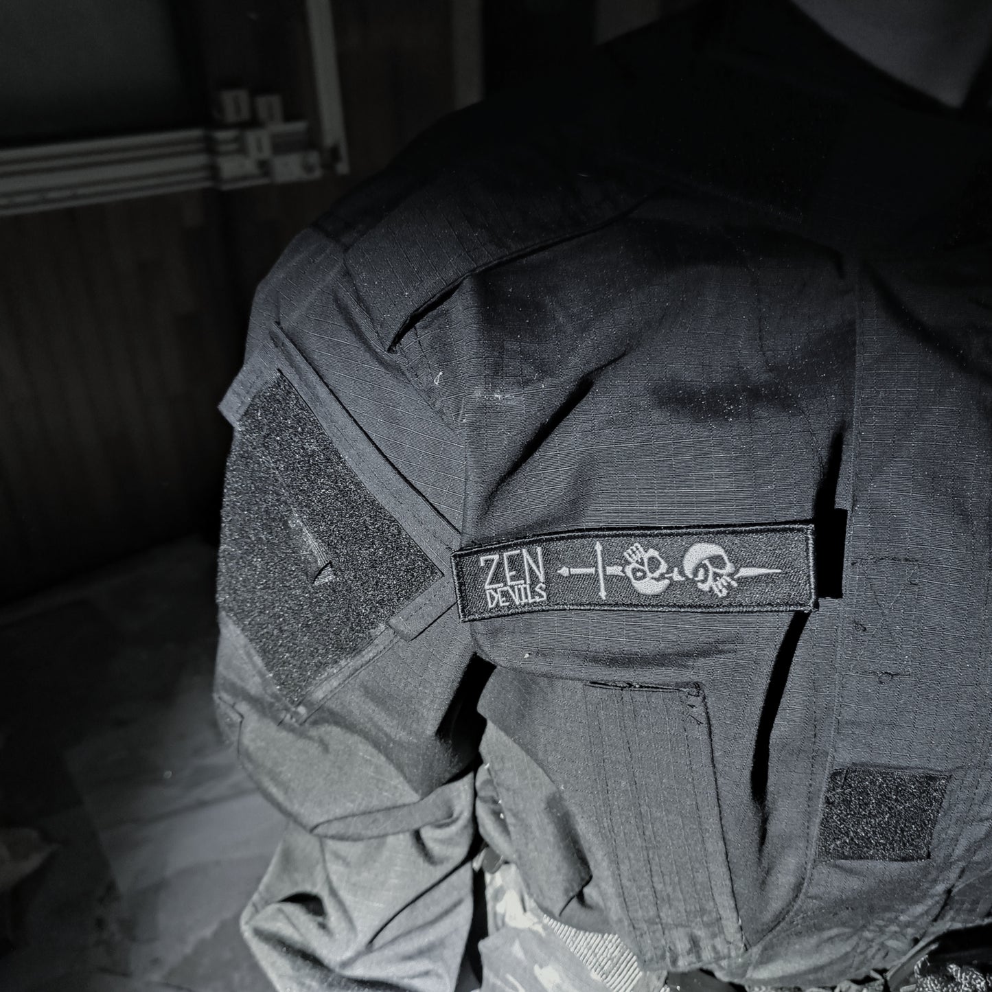 The Skull Sword Velcro Tag Patch