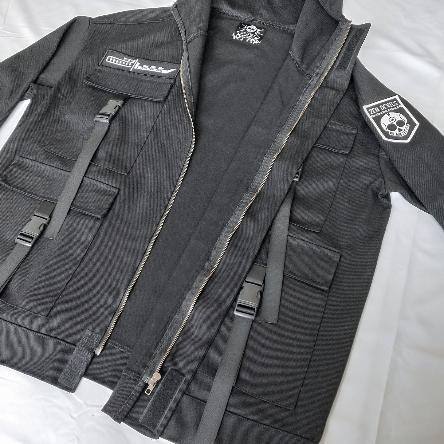 The Black Mass Hooded Tech Jacket