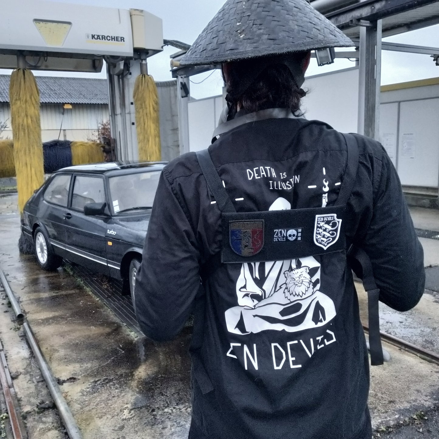 The Subdued France Lion Shield Velcro Patch