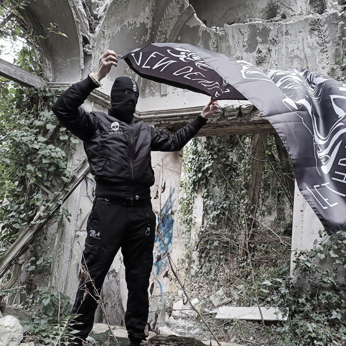 The Flamethrower Waifu Flag