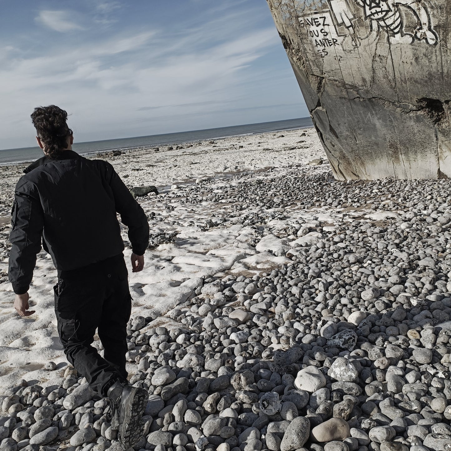 The Flight Bomber Jacket [black]