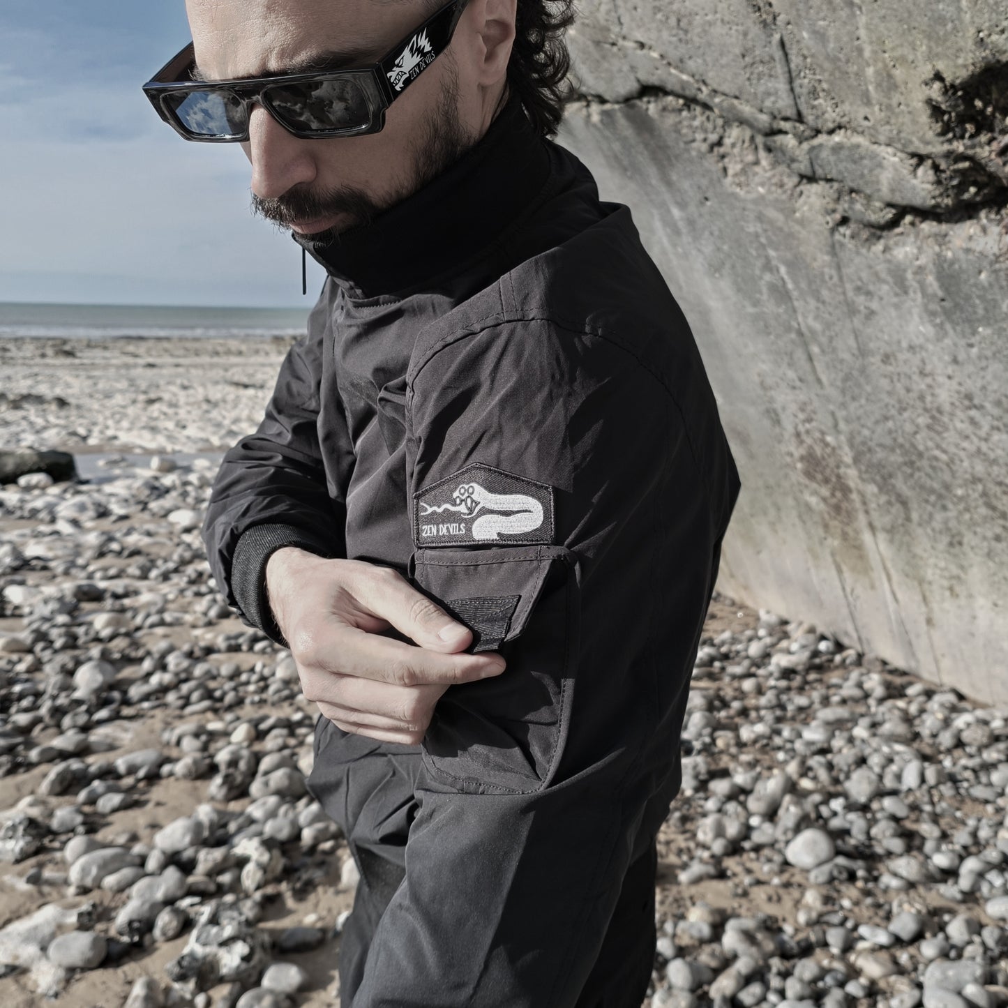 The Flight Bomber Jacket [black]