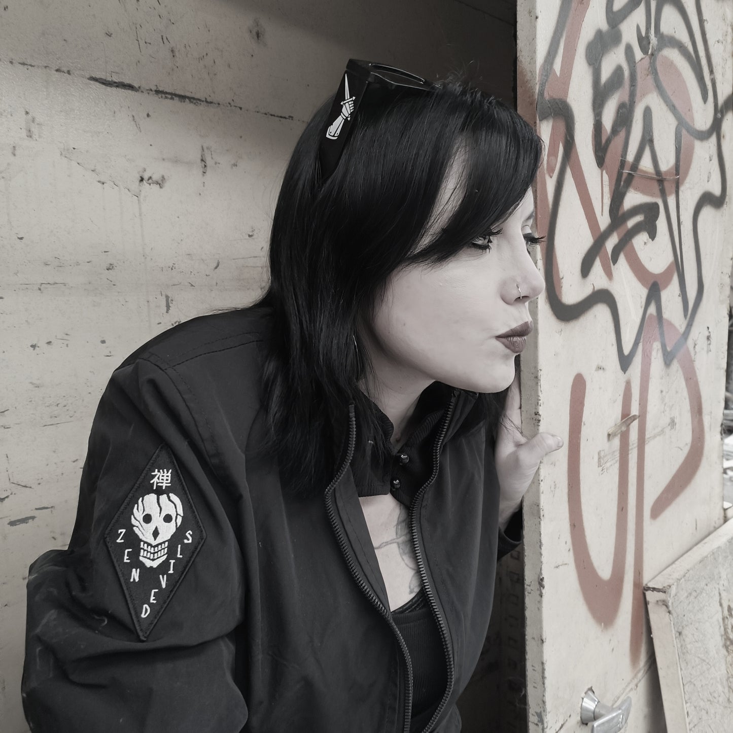 The Flight Bomber Jacket [black]