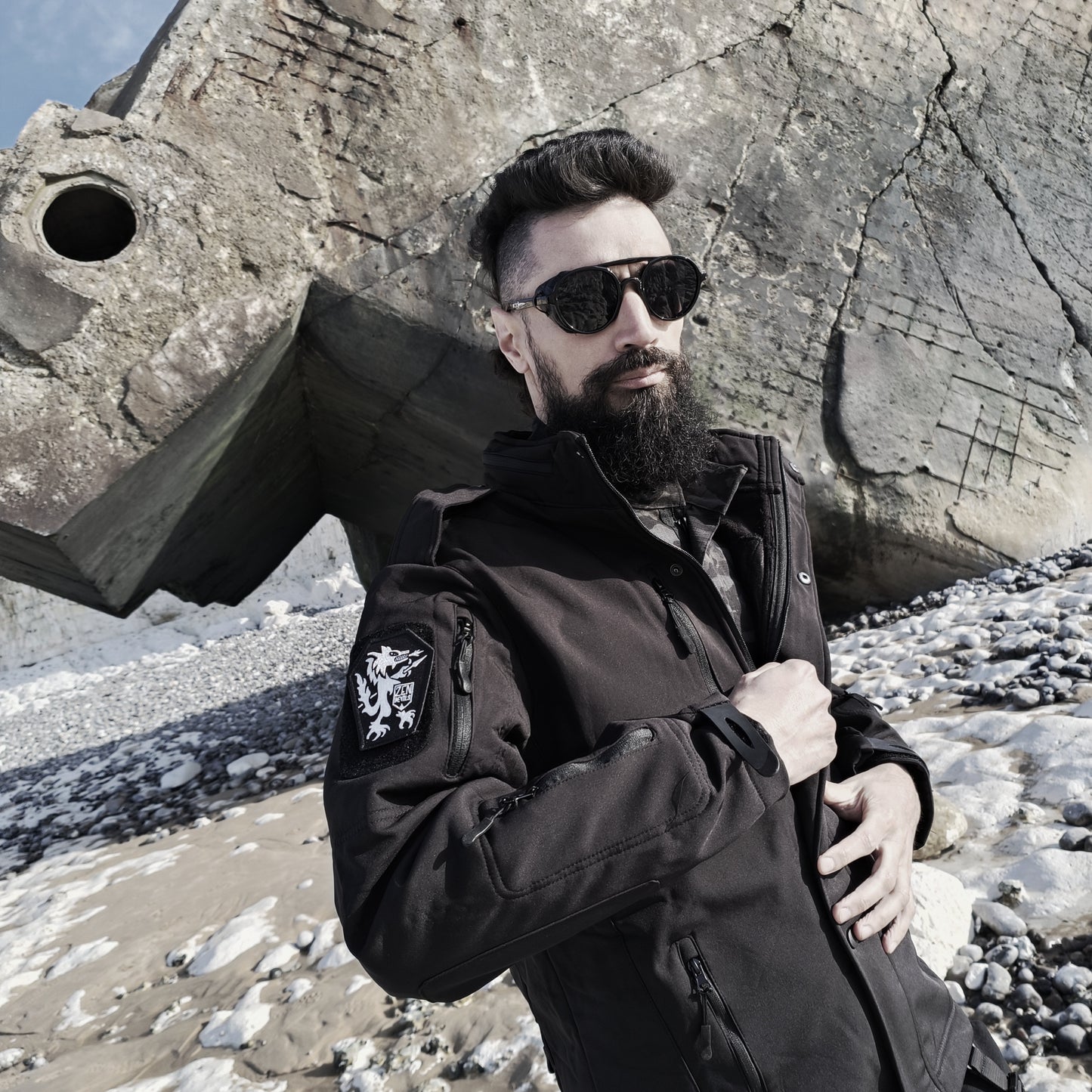 The Combat Field Jacket [black]