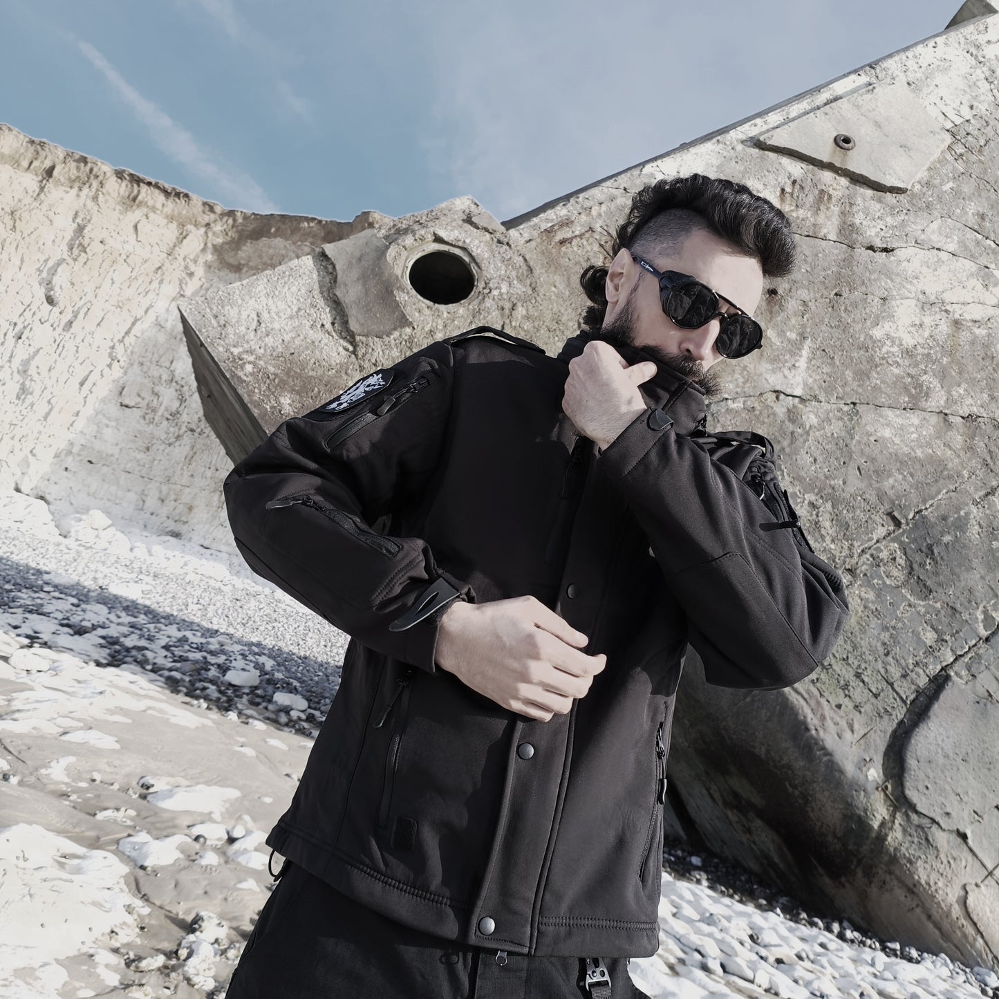 The Combat Field Jacket [black]