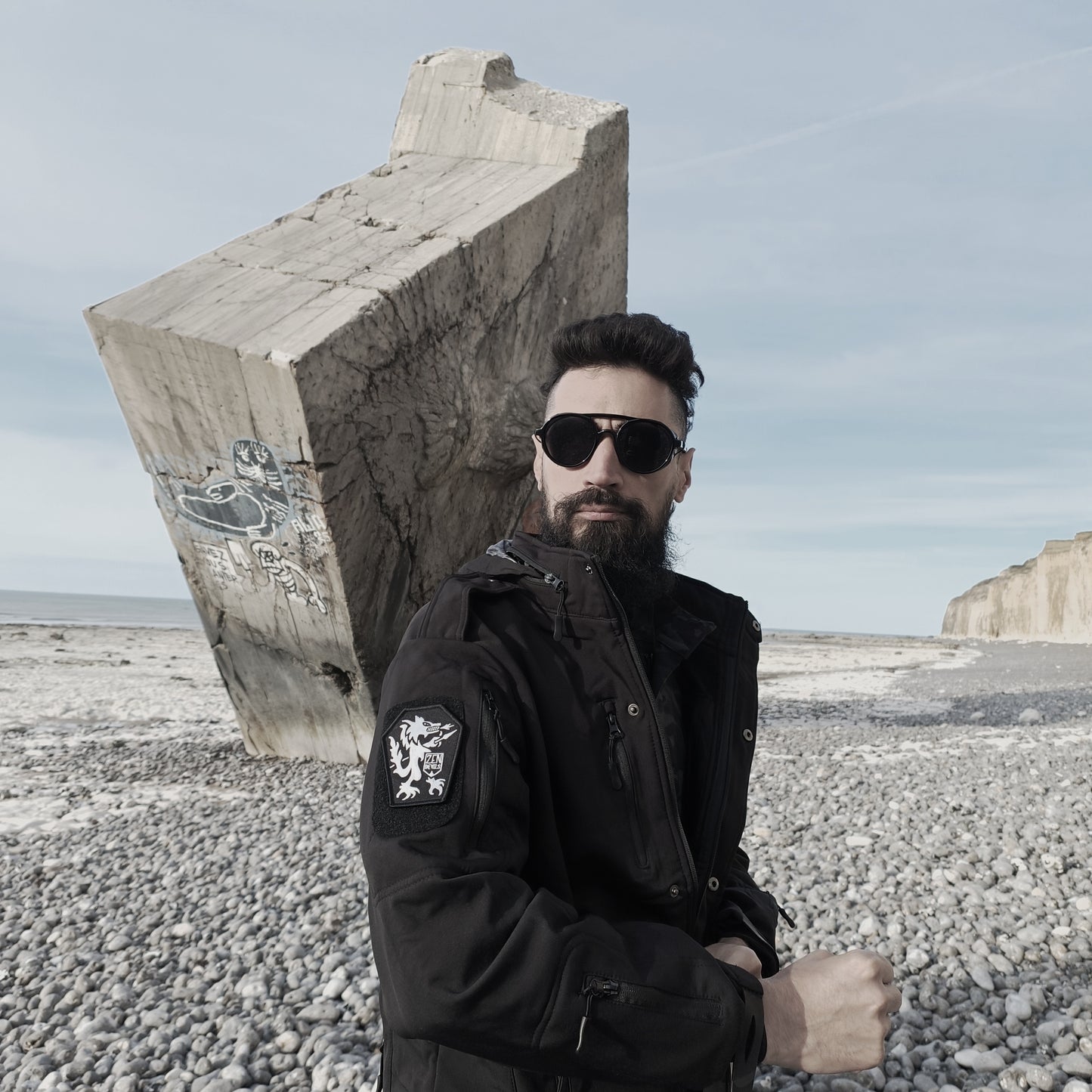 The Combat Field Jacket [black]