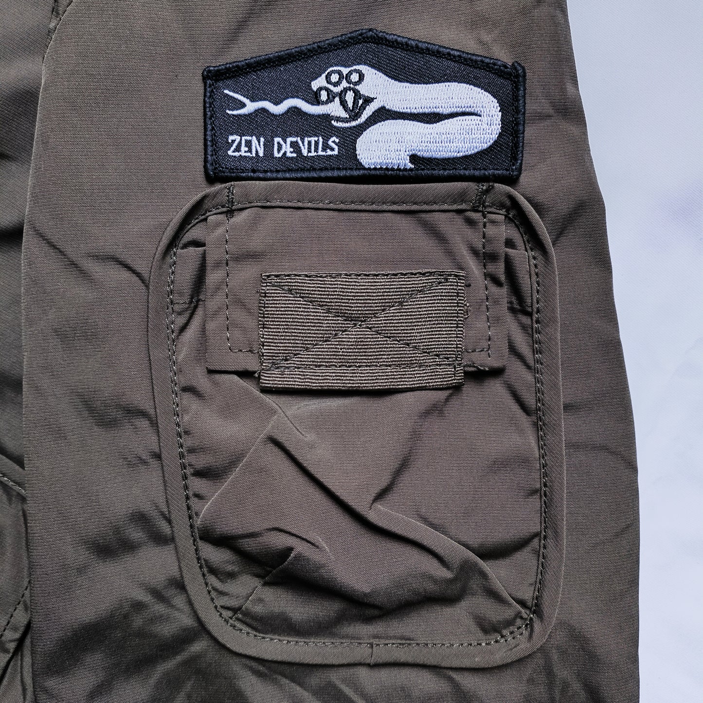 The Flight Bomber Jacket [army green]