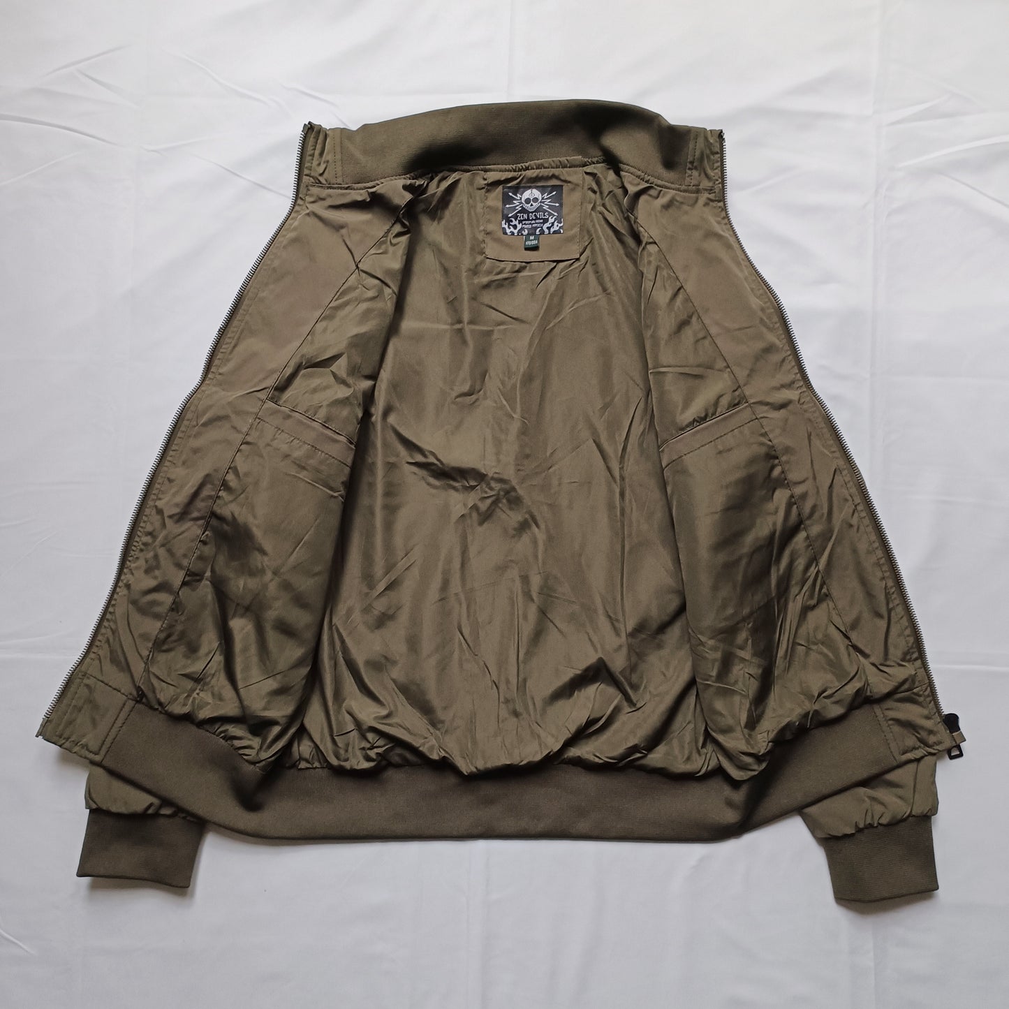 The Flight Bomber Jacket [army green]