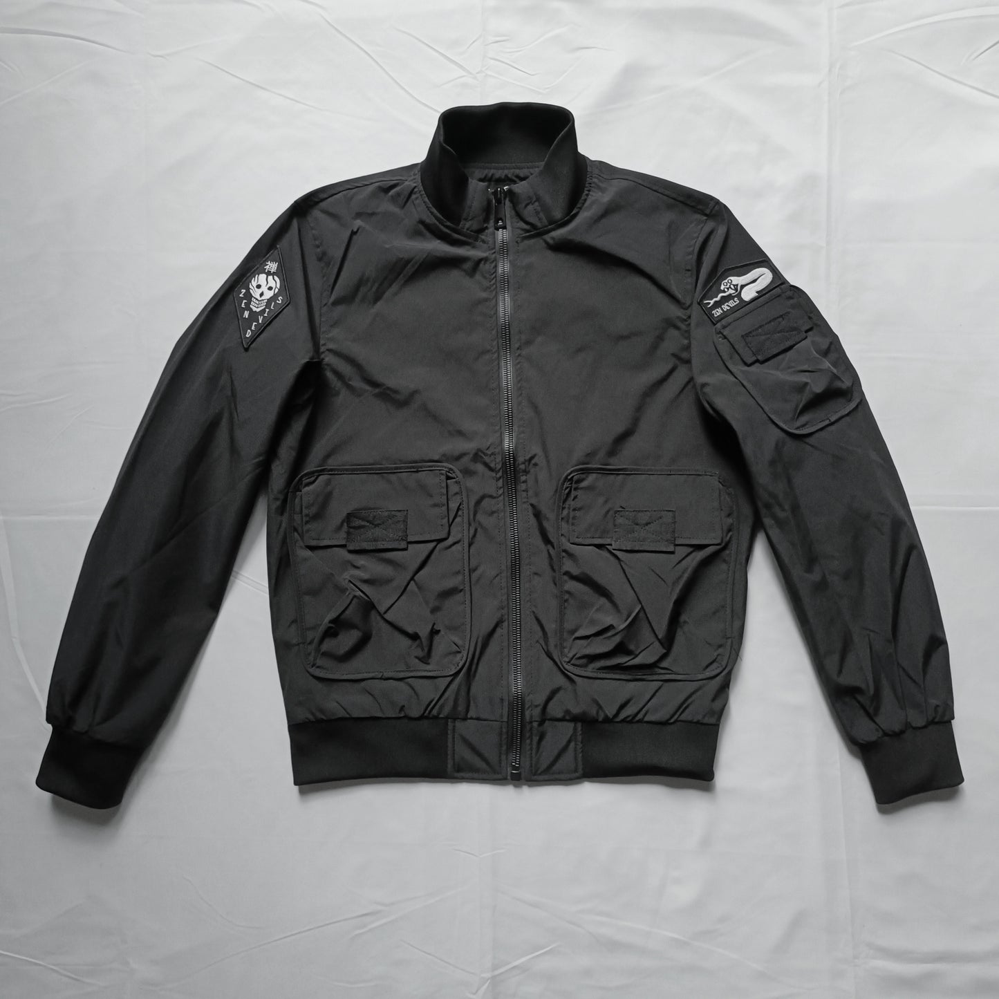 The Flight Bomber Jacket [black]