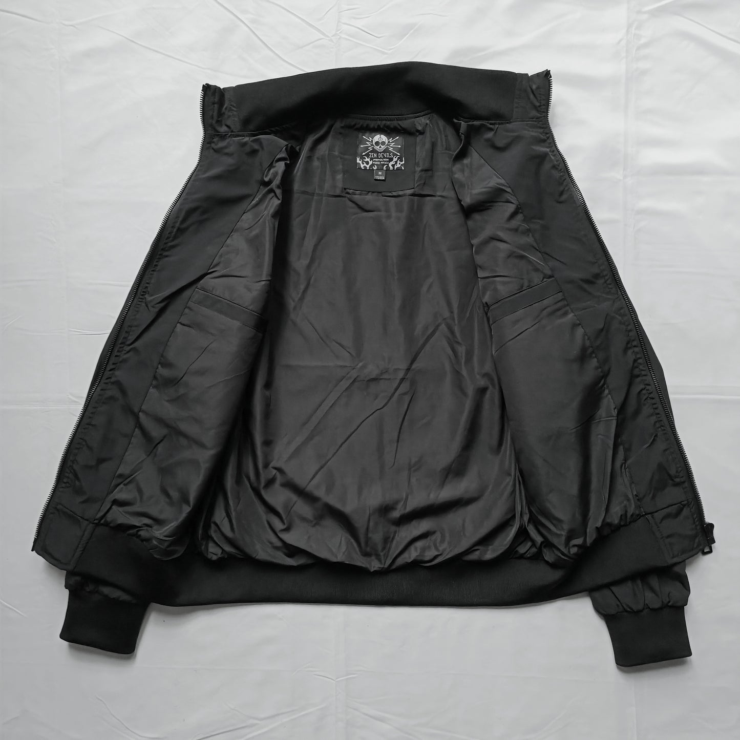 The Flight Bomber Jacket [black]