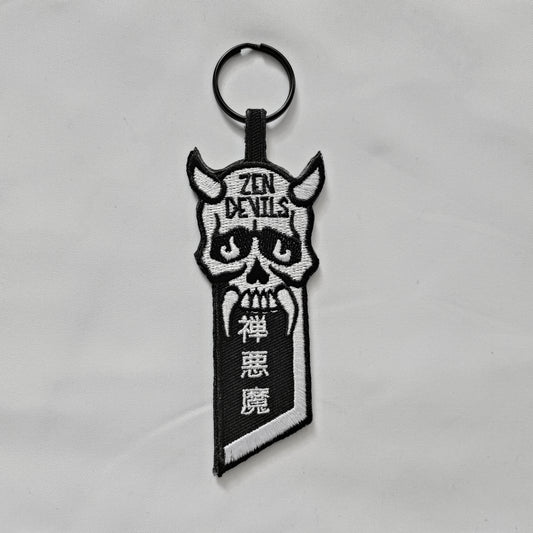 The Demon Skull Tanto Blade Keychain