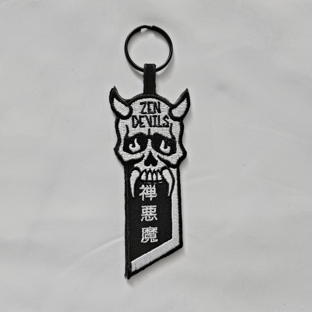 The Demon Skull Tanto Blade Keychain