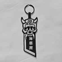 Load image into Gallery viewer, The Demon Skull Tanto Blade Keychain