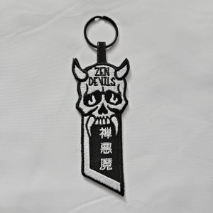 The Demon Skull Tanto Blade Keychain