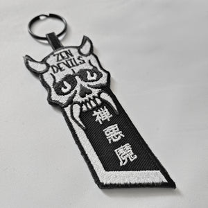 The Demon Skull Tanto Blade Keychain