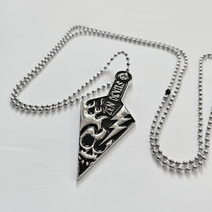 The Skull Kunai Metal Pendant