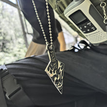 Load image into Gallery viewer, The Skull Kunai Metal Pendant