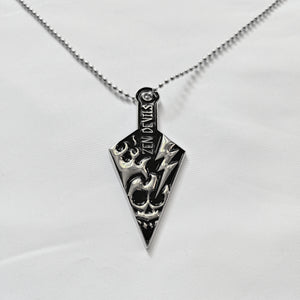 The Skull Kunai Metal Pendant