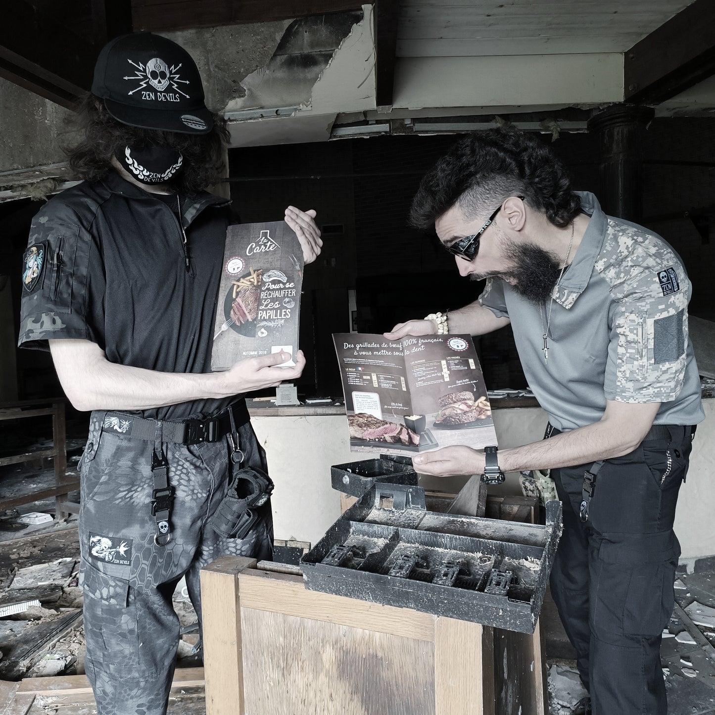 The Short-Sleeve Combat Shirt UBACS [dark multicam]