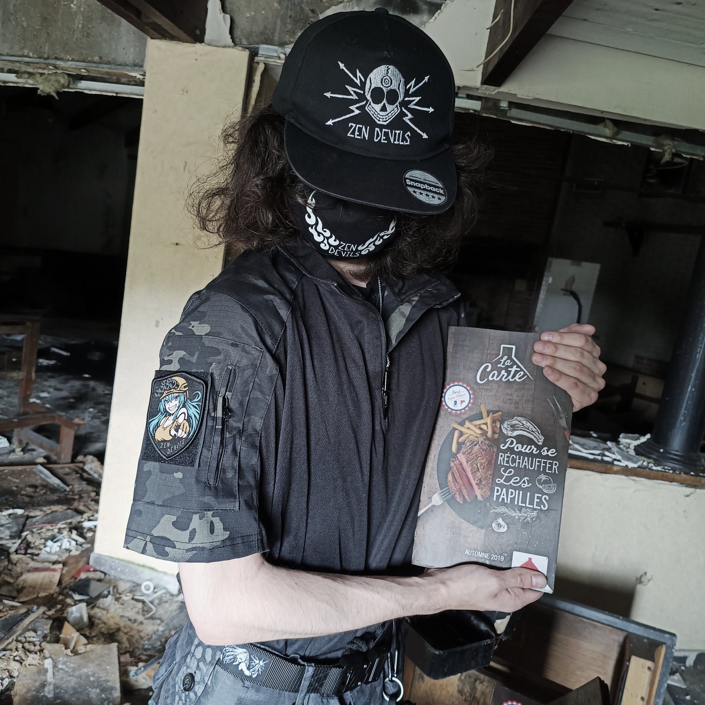 The Short-Sleeve Combat Shirt UBACS [dark multicam]