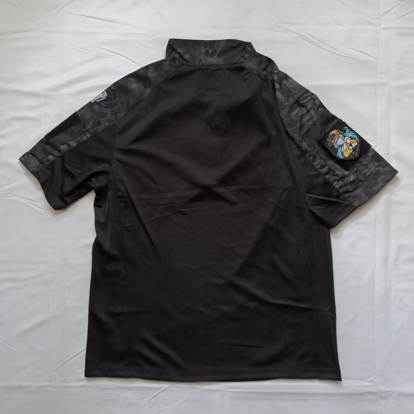 The Short-Sleeve Combat Shirt UBACS [black python]