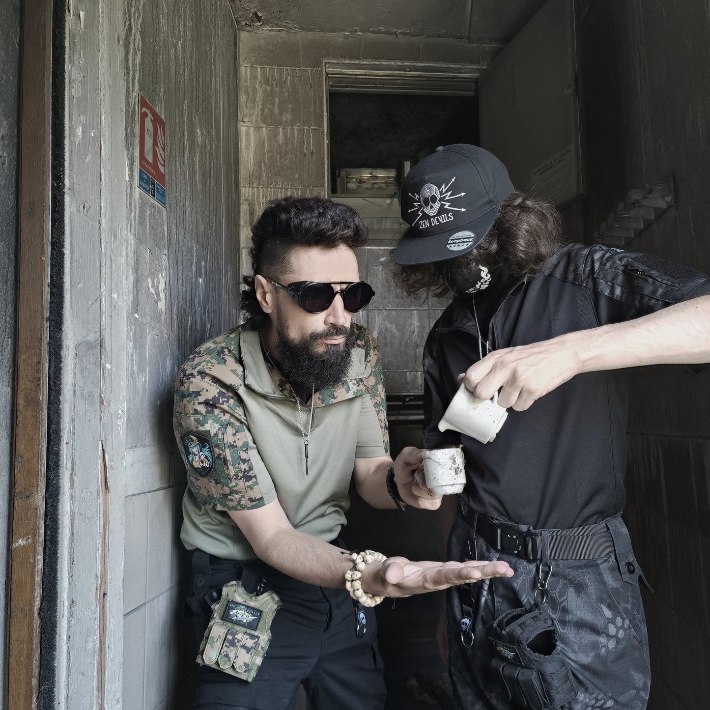 The Short-Sleeve Combat Shirt UBACS [marpat camo]