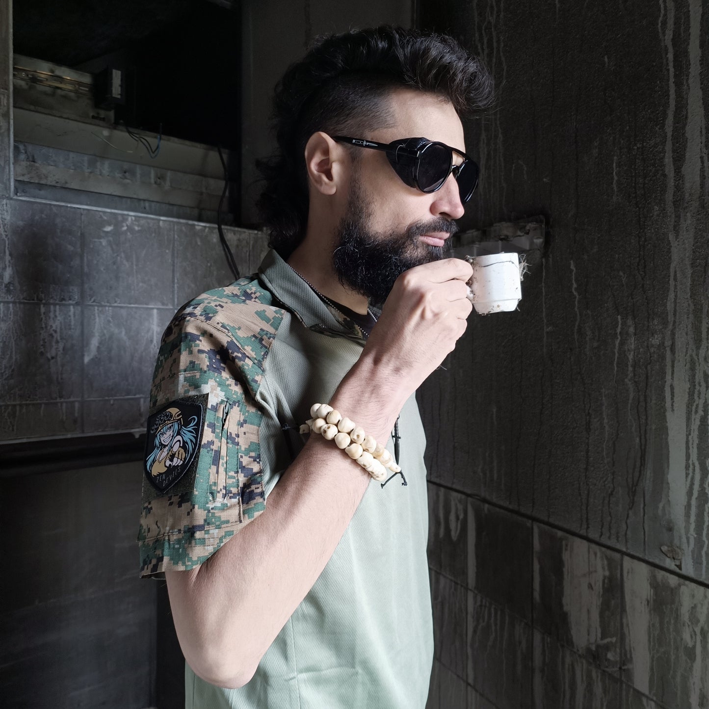 The Short-Sleeve Combat Shirt UBACS [marpat camo]
