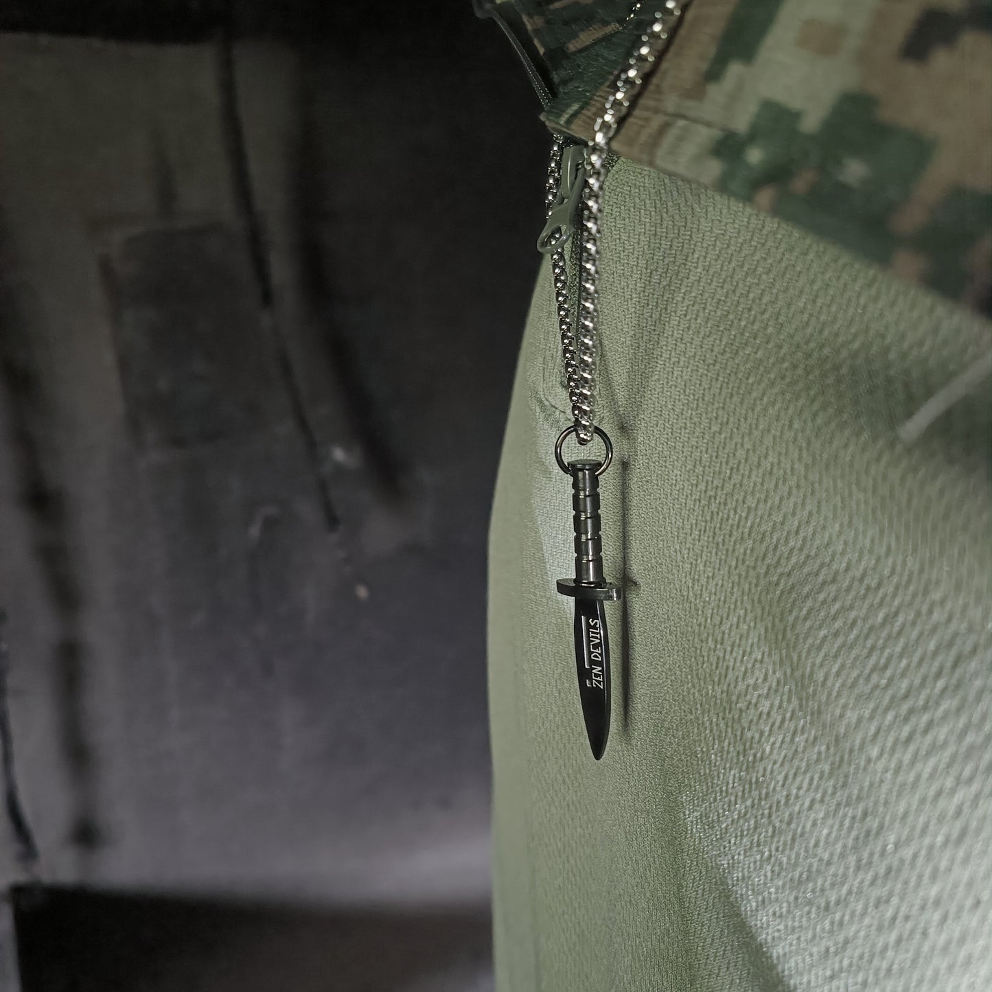 The Blackout Knife Pendant