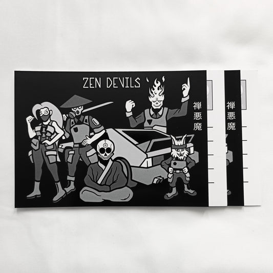 The Zen Devils Society Postcards