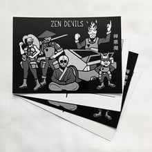 Load image into Gallery viewer, The Zen Devils Society Postcards