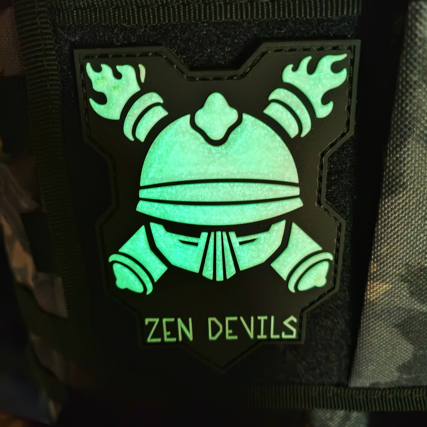 The Trench Armor Glow-in-the-Dark Velcro Patch