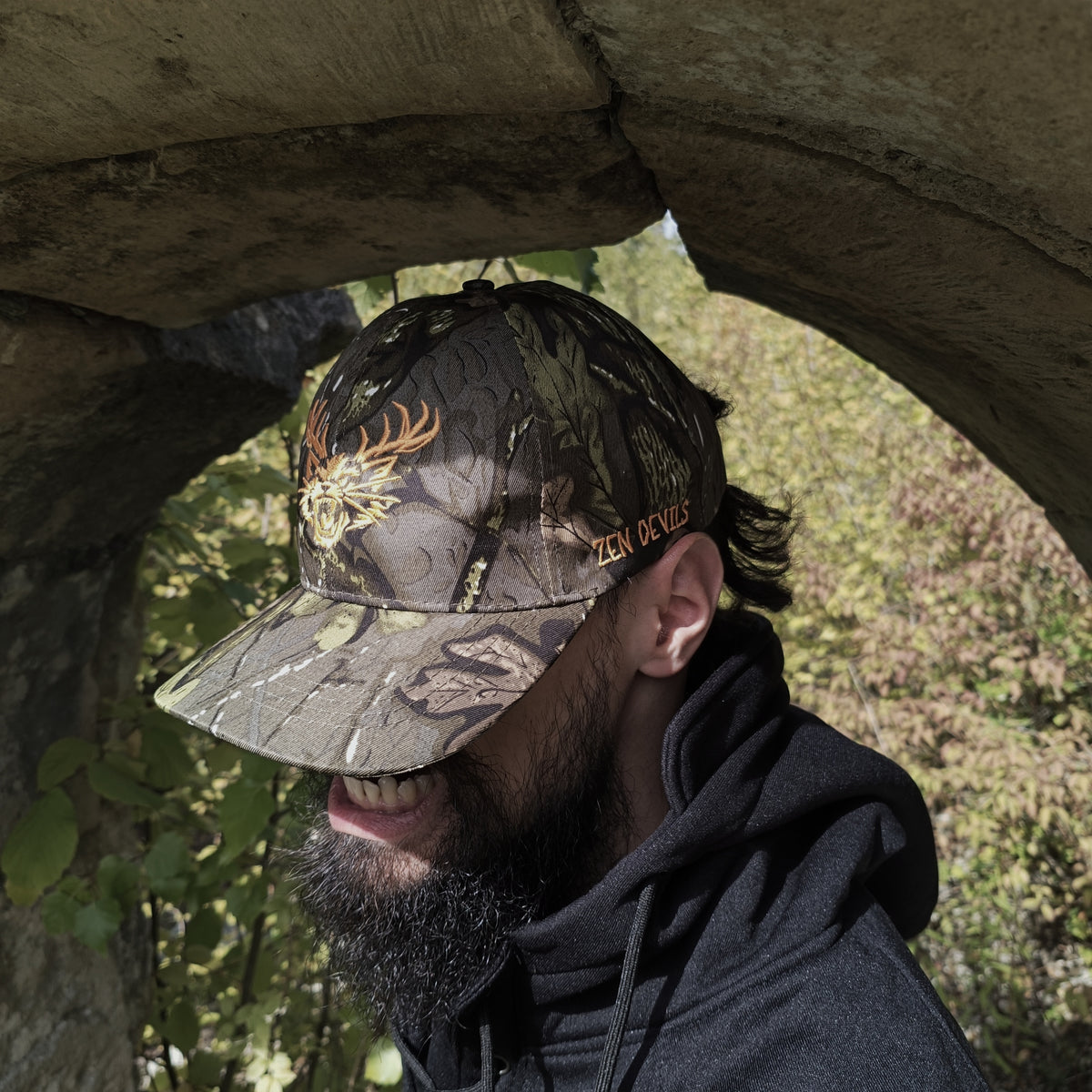 The Hunter Camo Cat Cap
