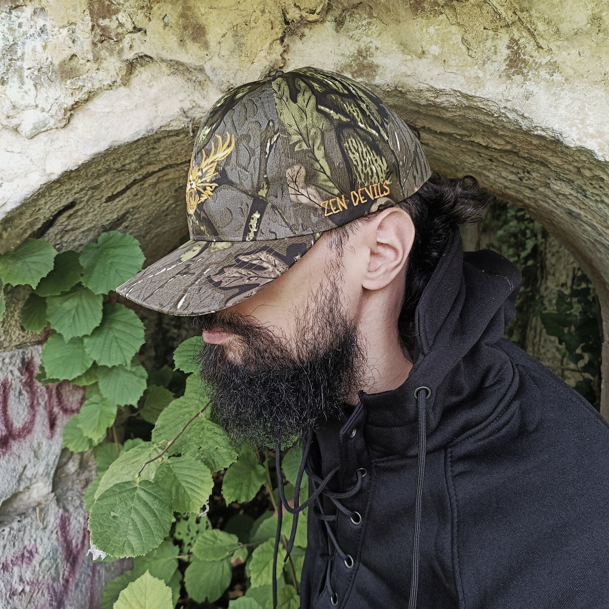 The Hunter Camo Cat Cap