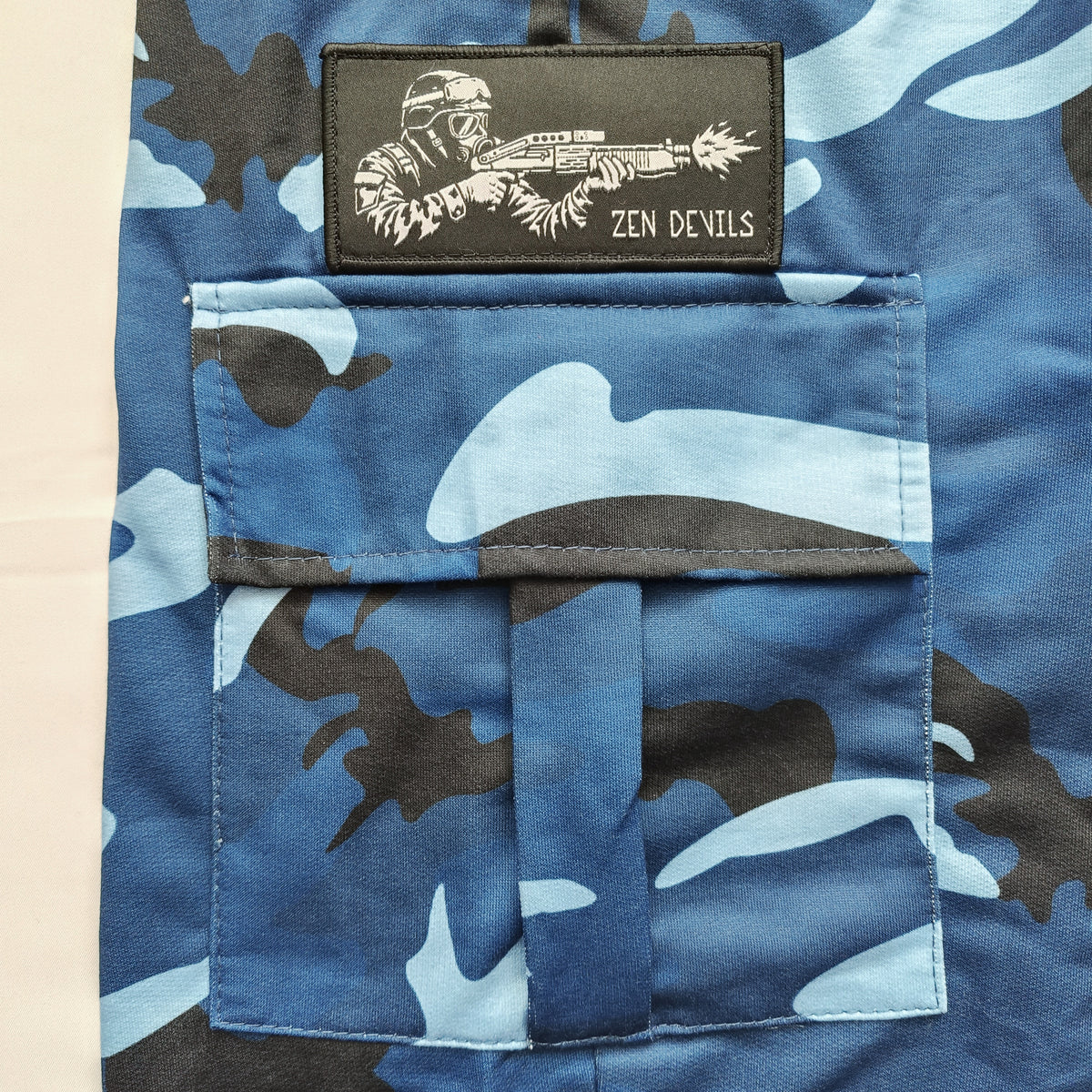 The Hazardous Environment Pants [blue camo]