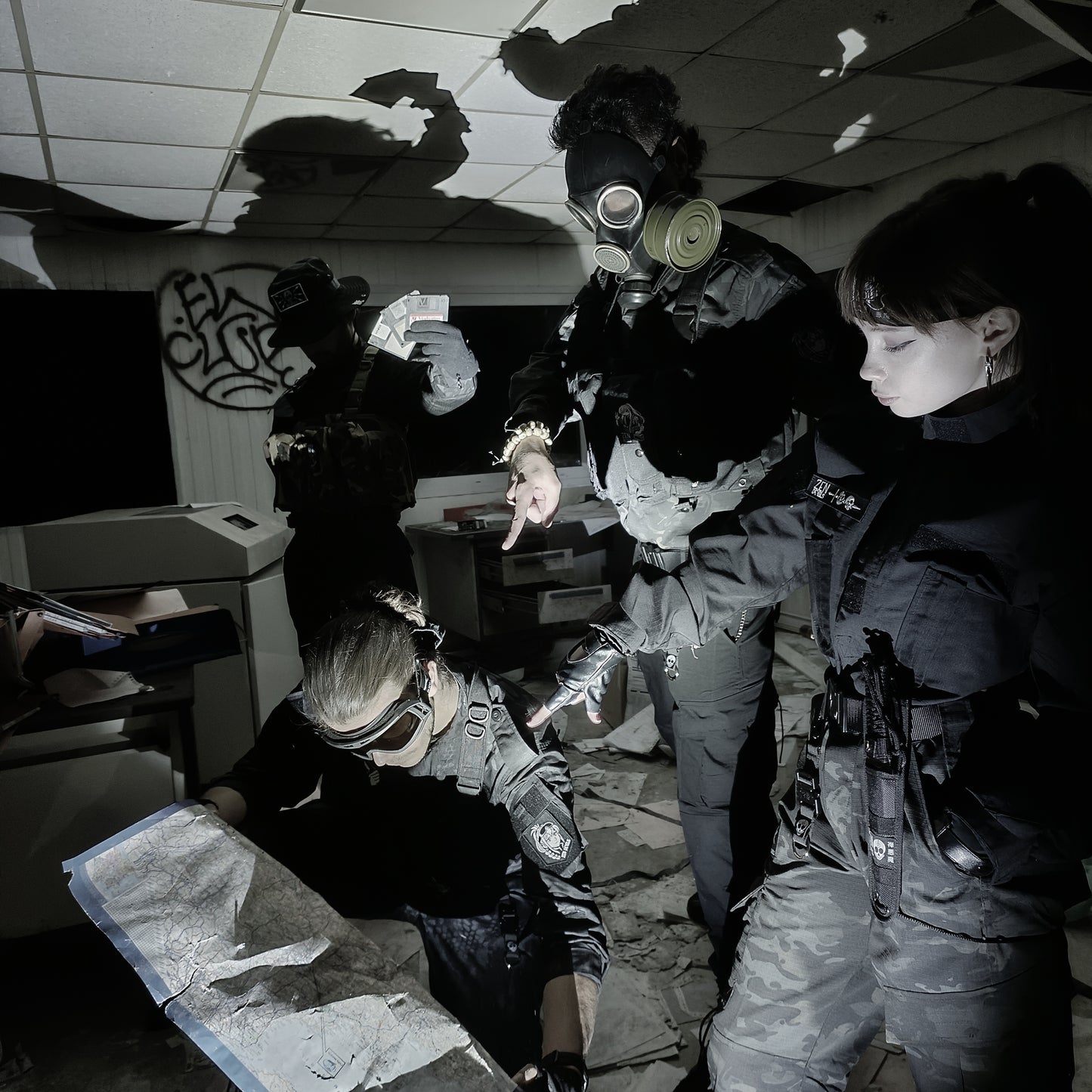 The Combat Uniform Pants [dark multicam]