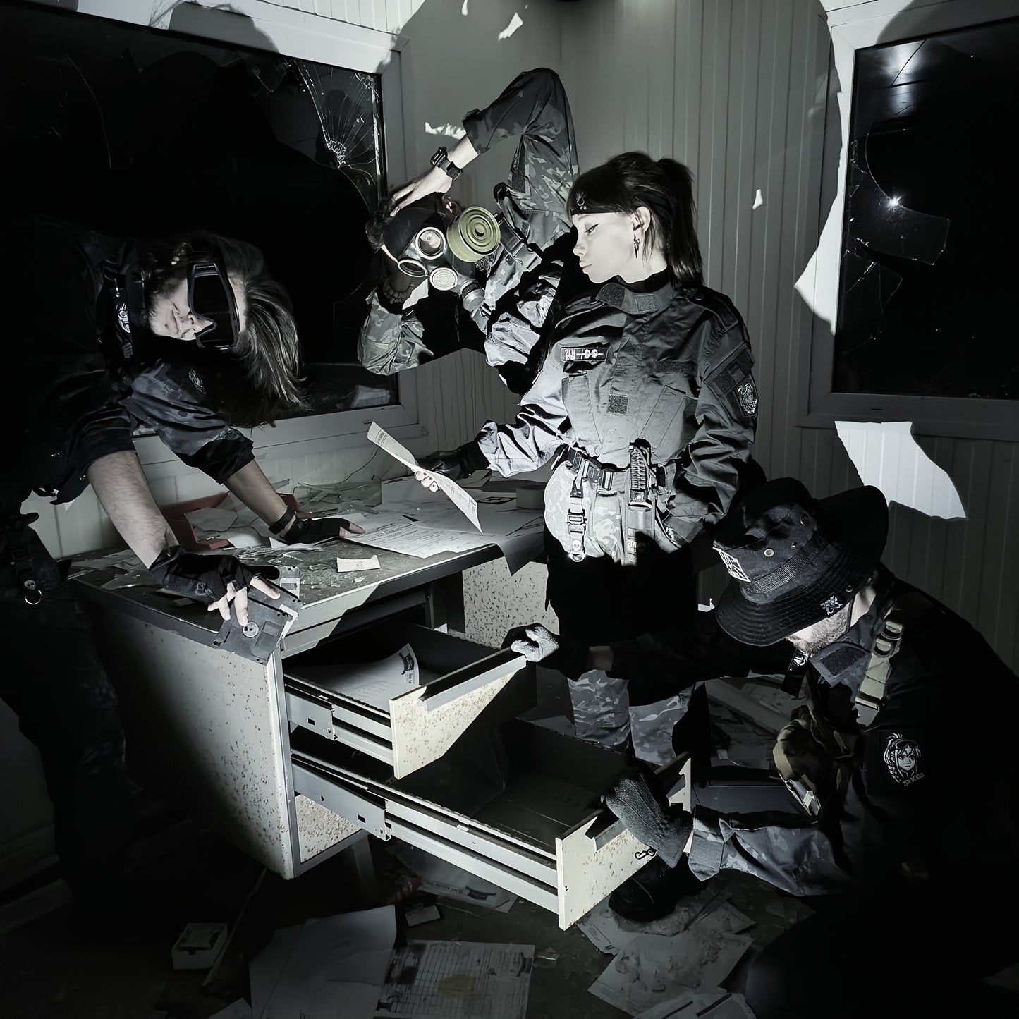 The Combat Uniform Shirt [dark multicam]