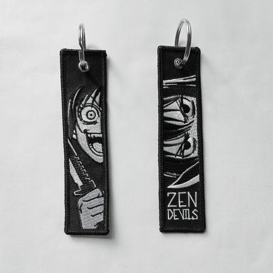 The Psycho Girl Keychain