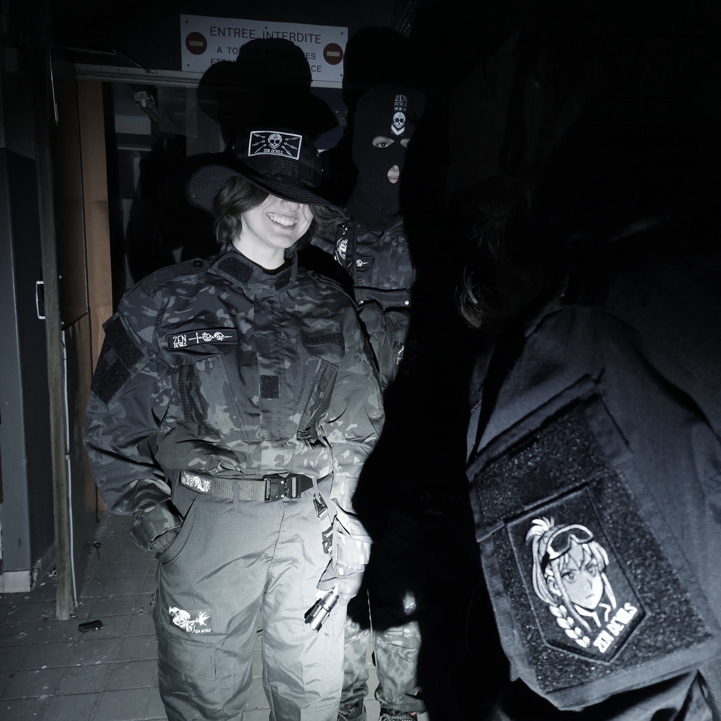 The Combat Uniform Pants [black]
