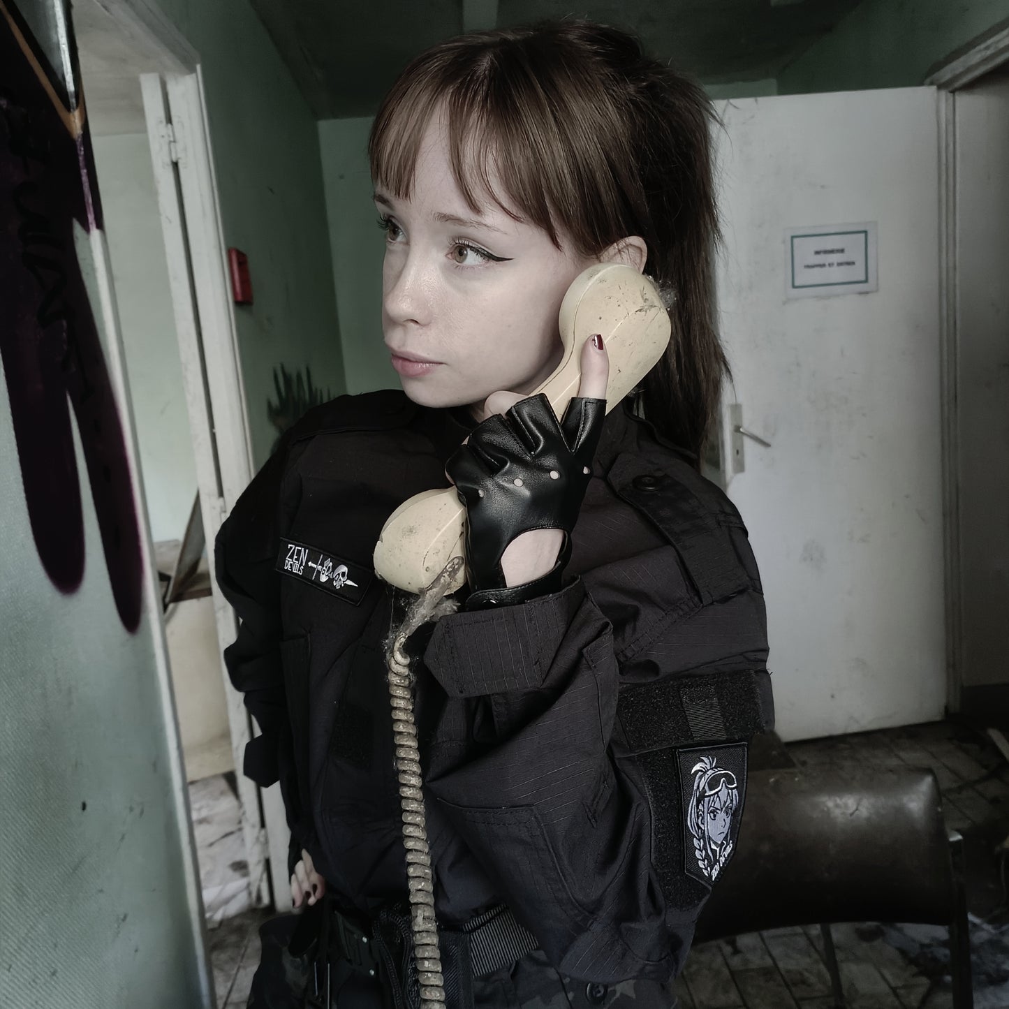 The Combat Uniform Shirt [black]