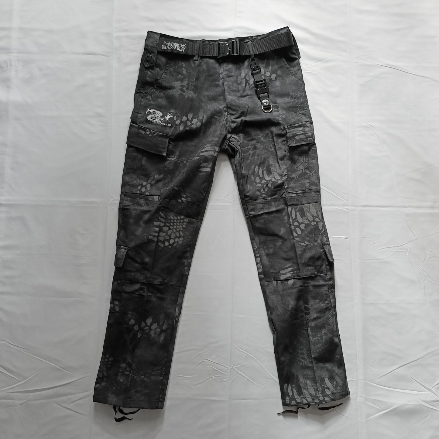 The Combat Uniform Pants [black Python]