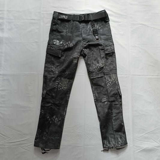 The Combat Uniform Pants [black Python]