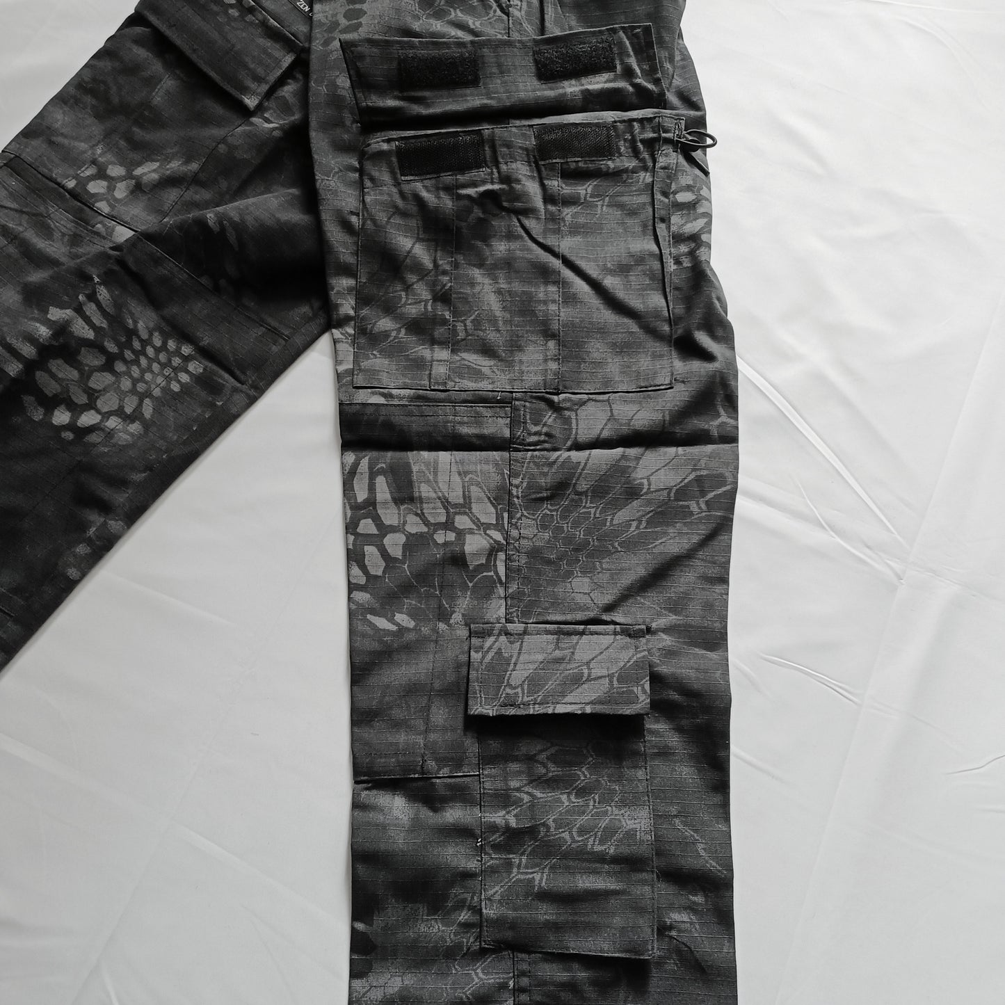 The Combat Uniform Pants [black Python]