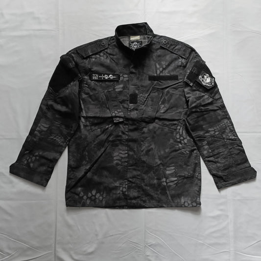 The Combat Uniform Shirt [black python]