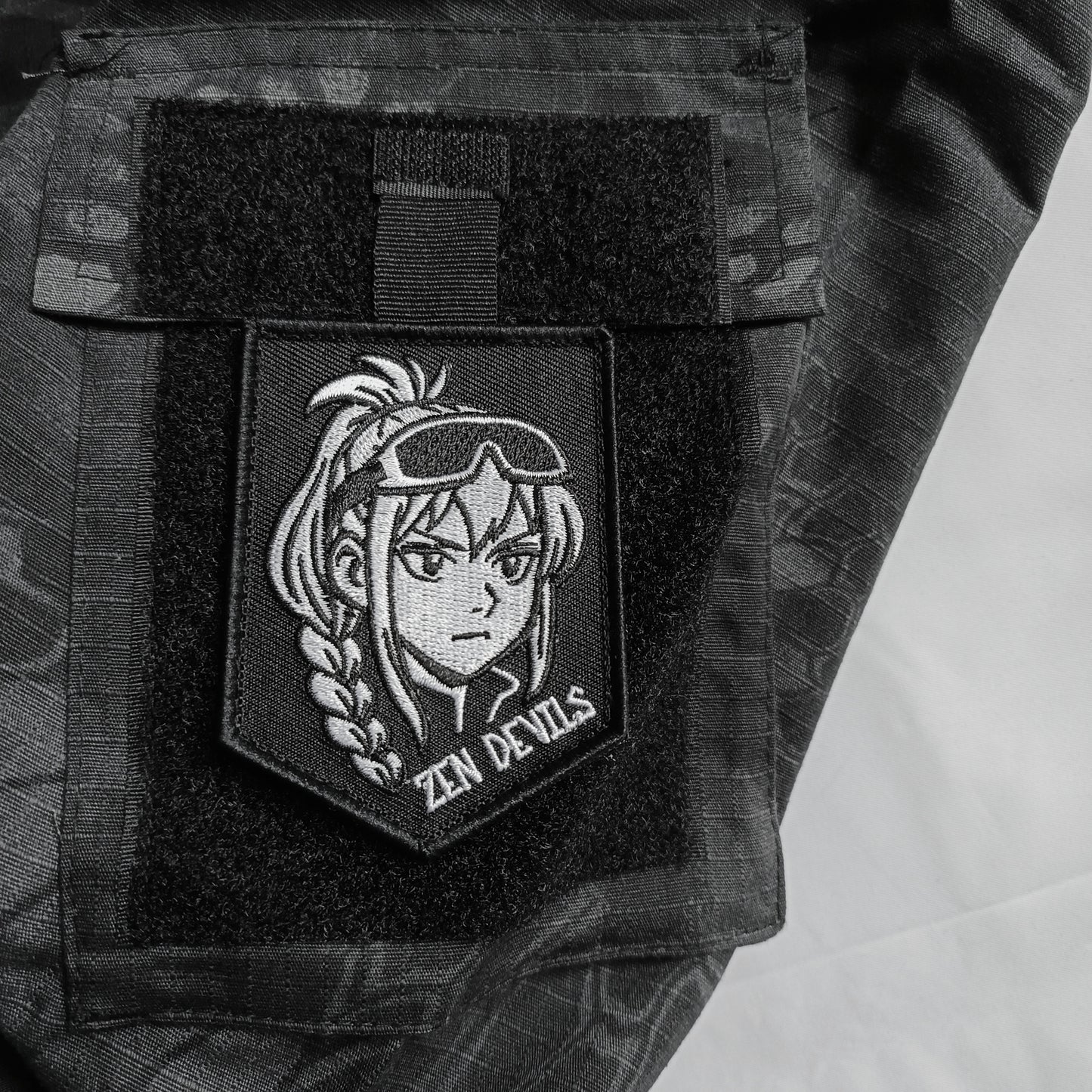 The Combat Uniform Shirt [black python]