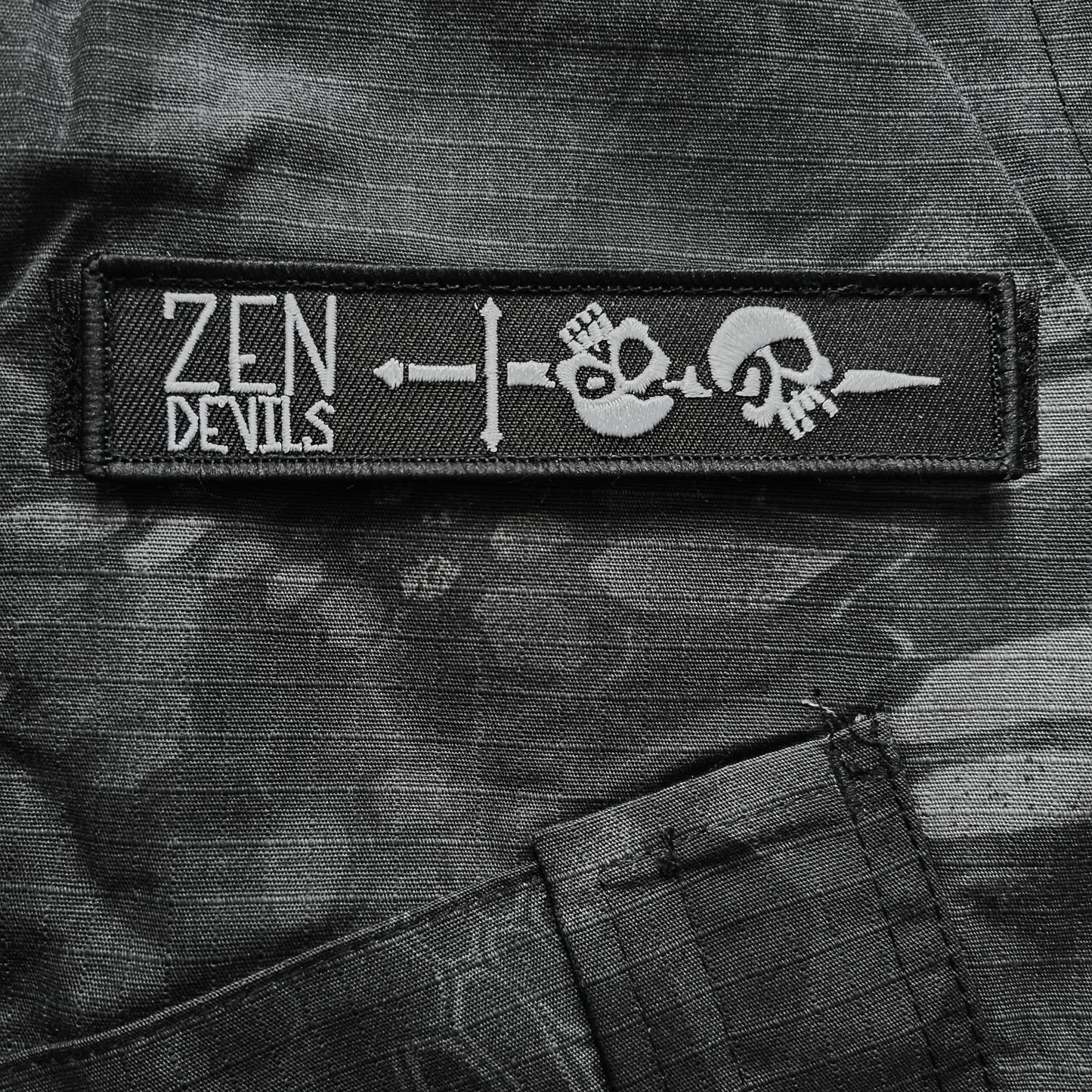 The Combat Uniform Shirt [black python]