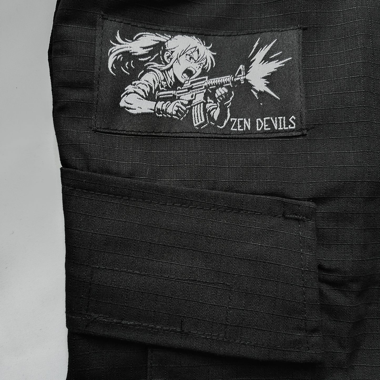 The Combat Uniform Pants [black]