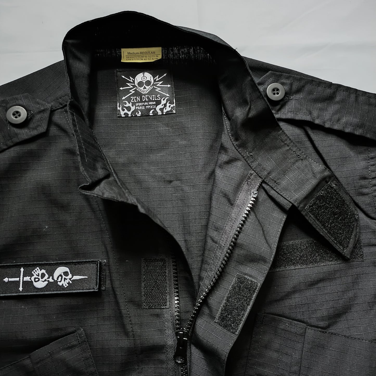 The Combat Uniform Shirt [black]