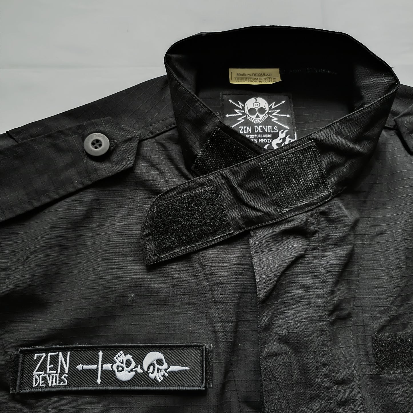The Combat Uniform Shirt [black]